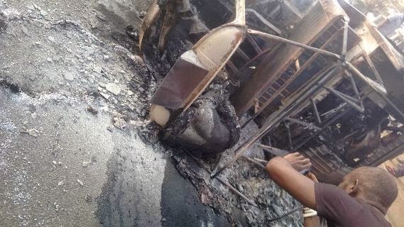 Keke Driver Burns To Death During Police Chase Keke Driver Burns To Death During Police Chase