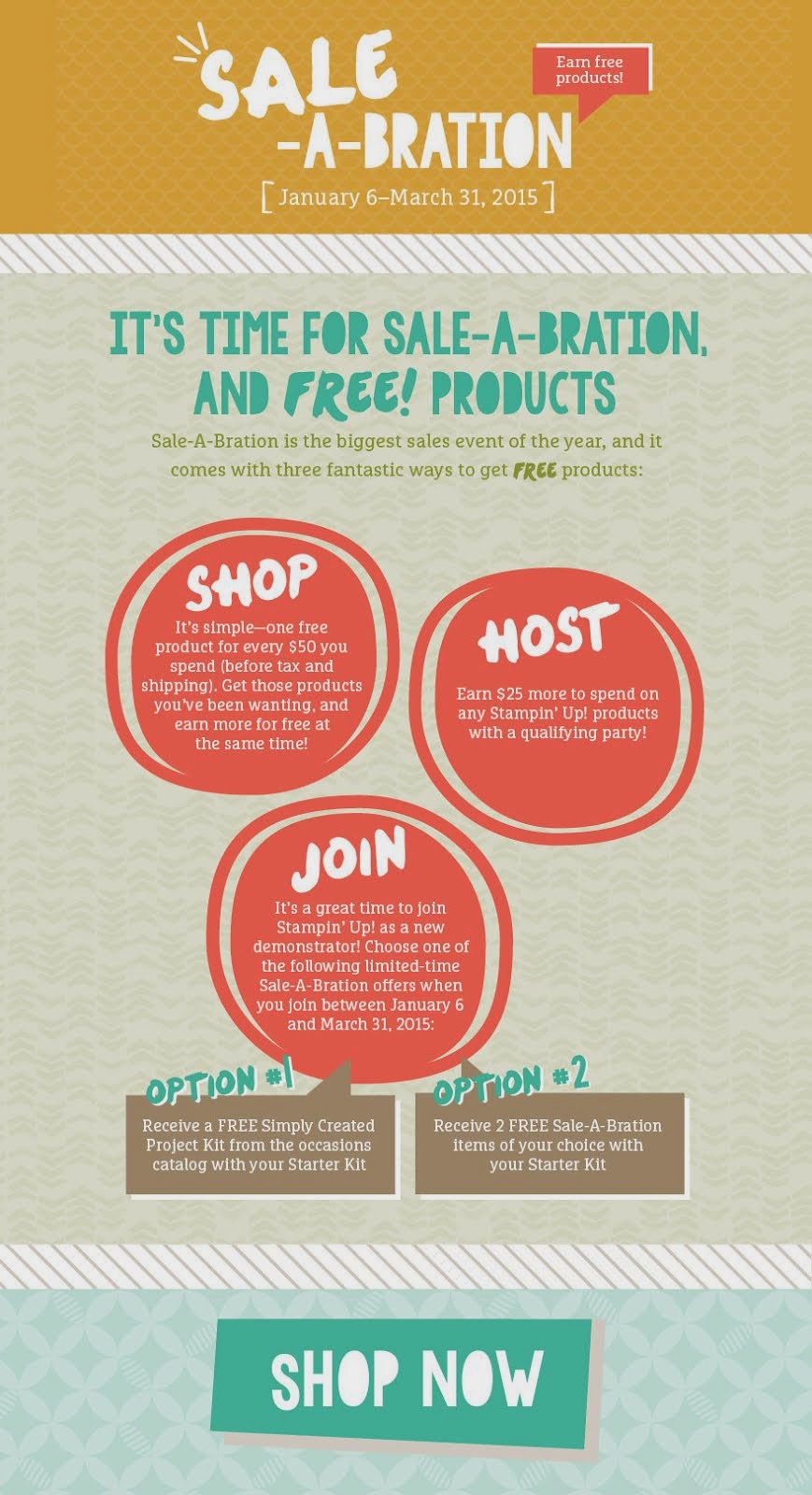 FREE STAMPIN' STUFF!