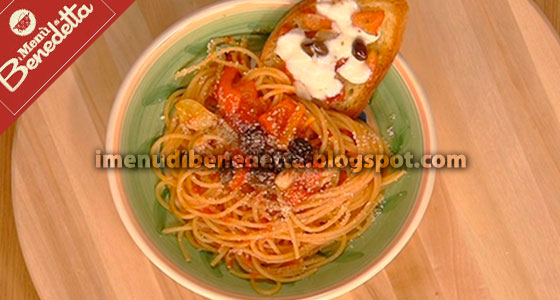 Spaghetti alla Trinacria di Benedetta Parodi