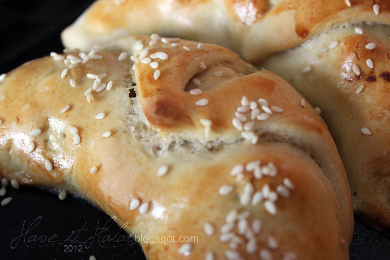 Chicken Filled Savoury Croissants Have it Halal