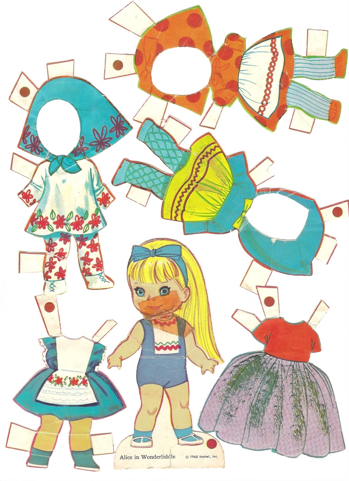 liddle kiddles paper dolls