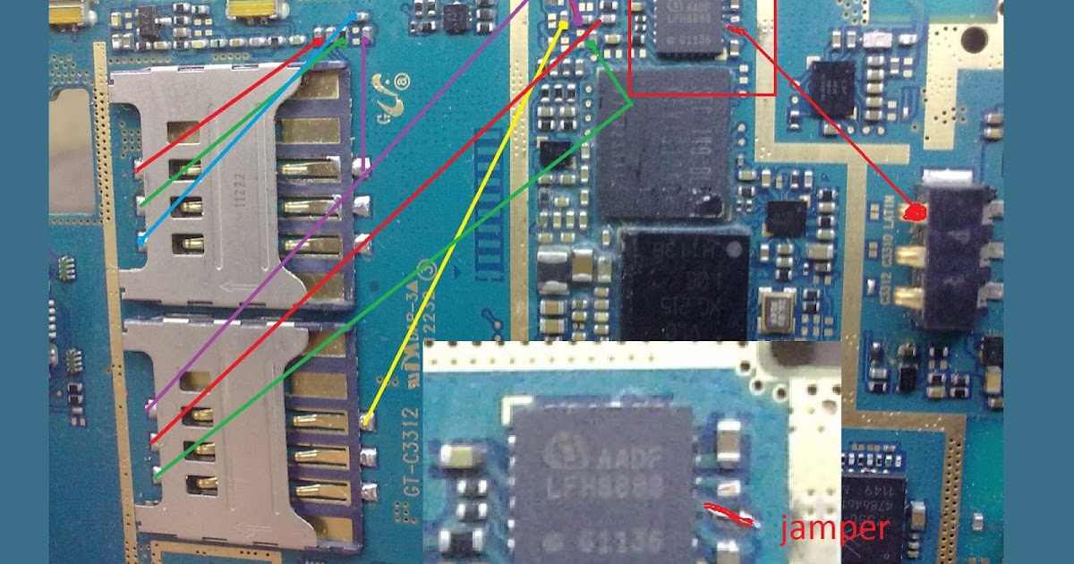 Samsung c3312 sim solution Electronic Repairing