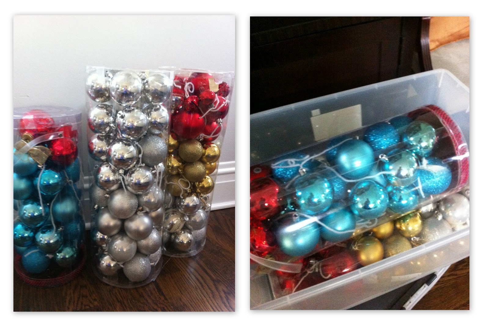 Inspired Living A Few Simple Tips for Organizing Christmas Decorations