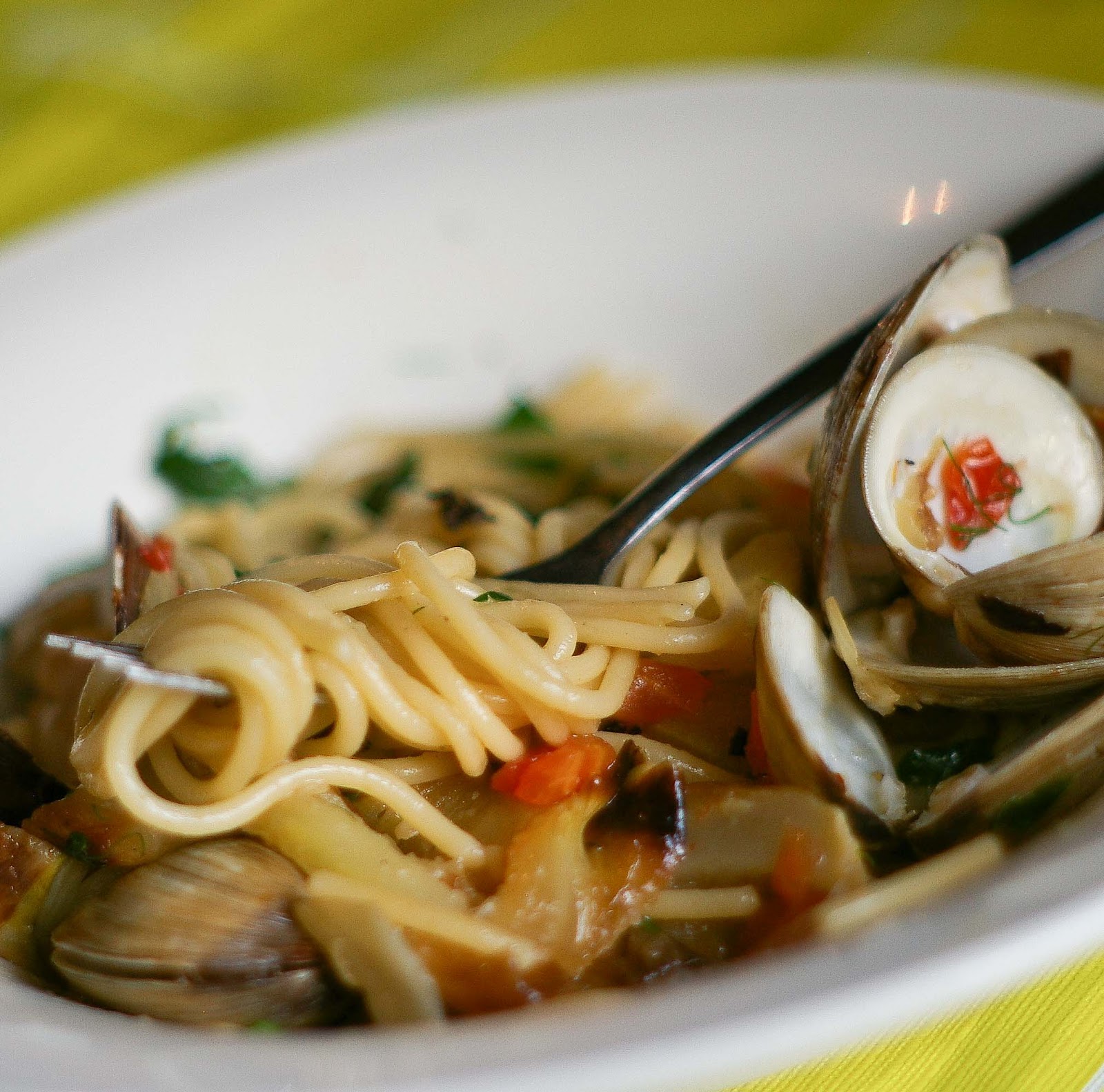 The Yum Yum Factor Pasta with Clams and Roasted Fennel