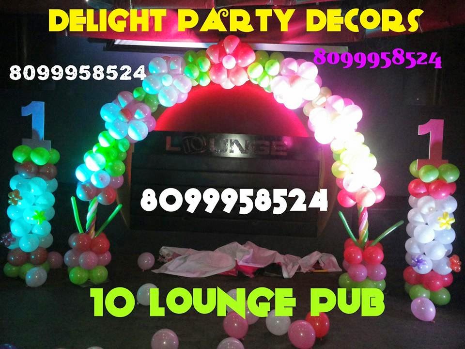 Delight Party Decors Birthday Party Decorations In Hyderabad