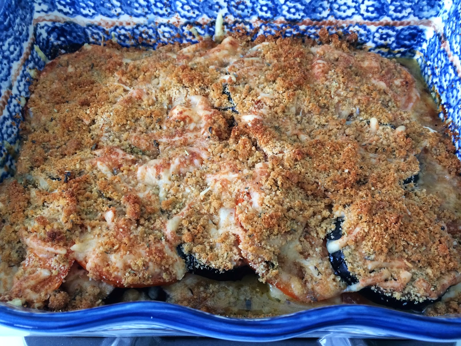 Eggplant and Tomato Gratin Cook The Hell Out of It!