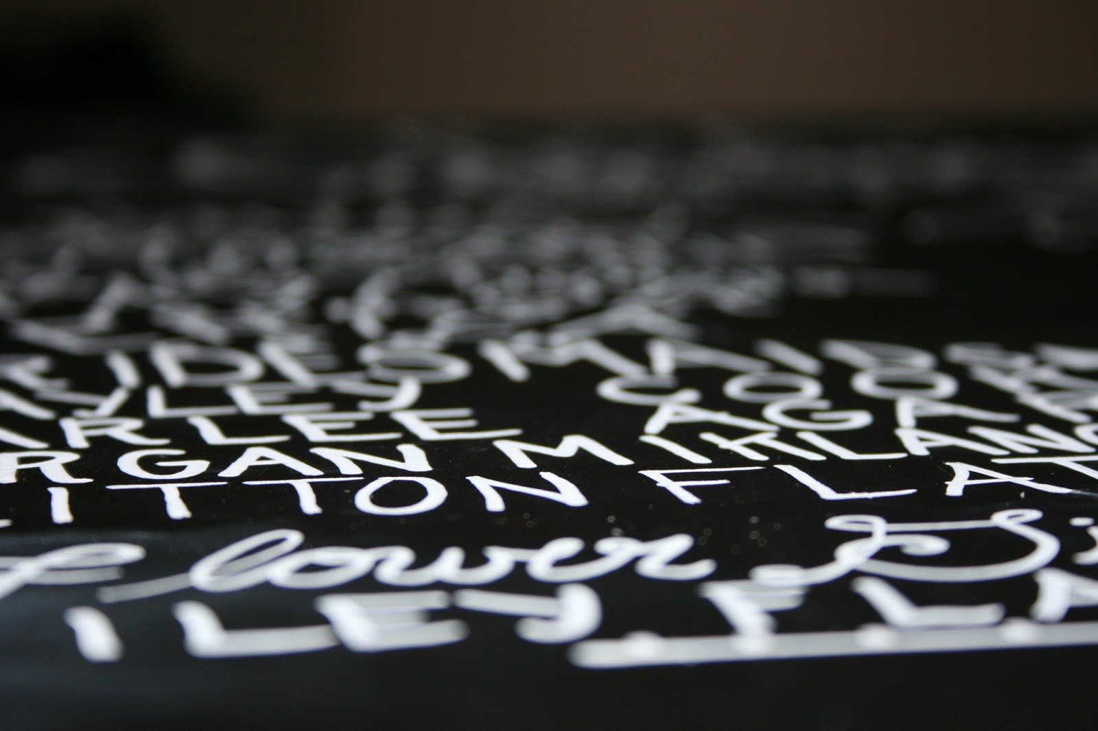 On Our Way Down the Aisle Chalkboards