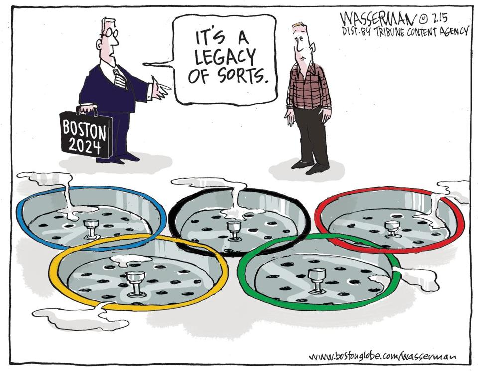 Olympic Rings and Other Things Beantown Blows 2024 Olympic Bid