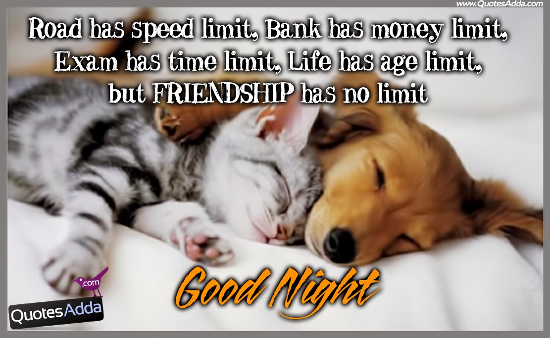 Good Night Quotes for Best Freinds | QuotesAdda.com | Telugu Quotes