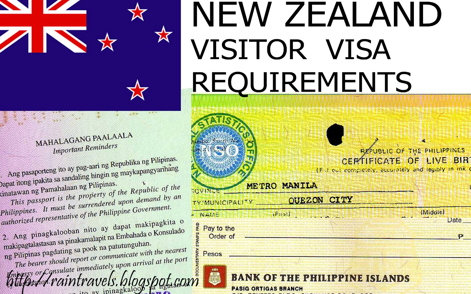 Rain's Travels: Tourist Visa to New Zealand: A Guide for Filipino Travelers