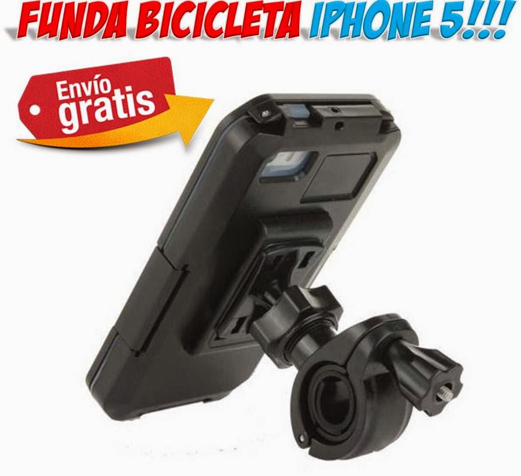 funda iPhone bicicleta funda impermeable iPhone 5