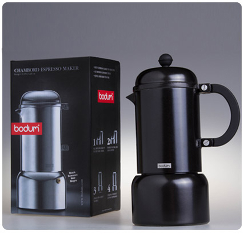 Bodum Chambord Espresso Maker - Black - Hook of the Day