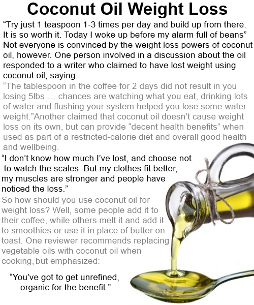 Does Coconut Oil Help Lose Weight