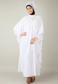 Trend Baju Gamis Putih Syari Trend Baju Gamis Putih Syari