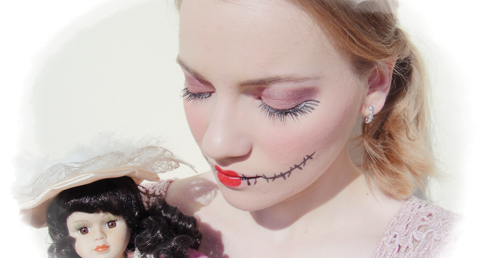 Tuto Maquillage Halloween - Poupée en porcelaine