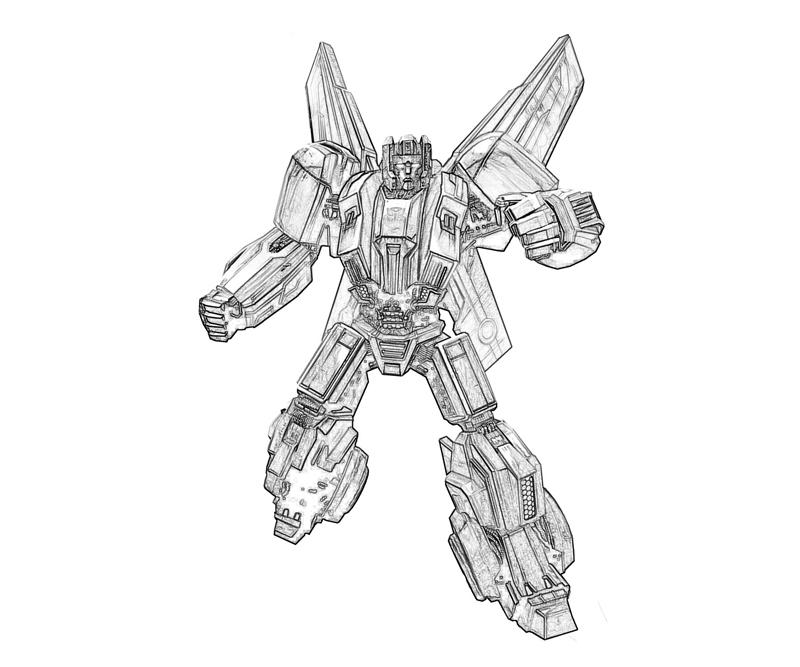 Transformers Fall Of Cybertron Free Colouring Pages