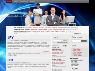 Forex blog template