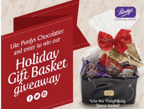 Purdy's Holiday Gift Basket Giveaway