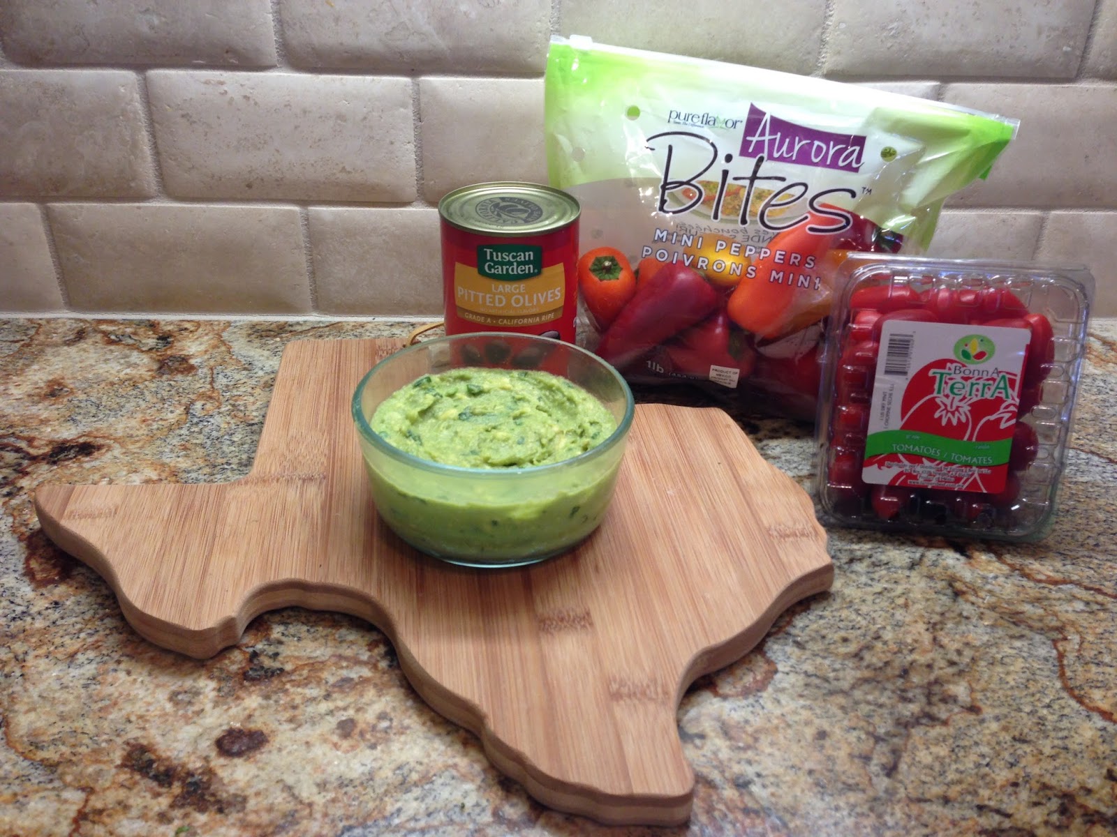 Recipe Easy 3Ingredient Guacamole with an Optional Veggie Face