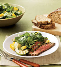 Southwest Steak with Mango Salad