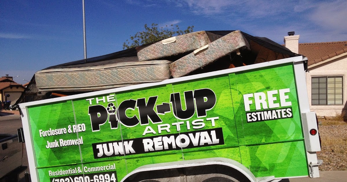 The Pick Up Artist Junk Removal 7026006994 Junk Removal In Las Vegas