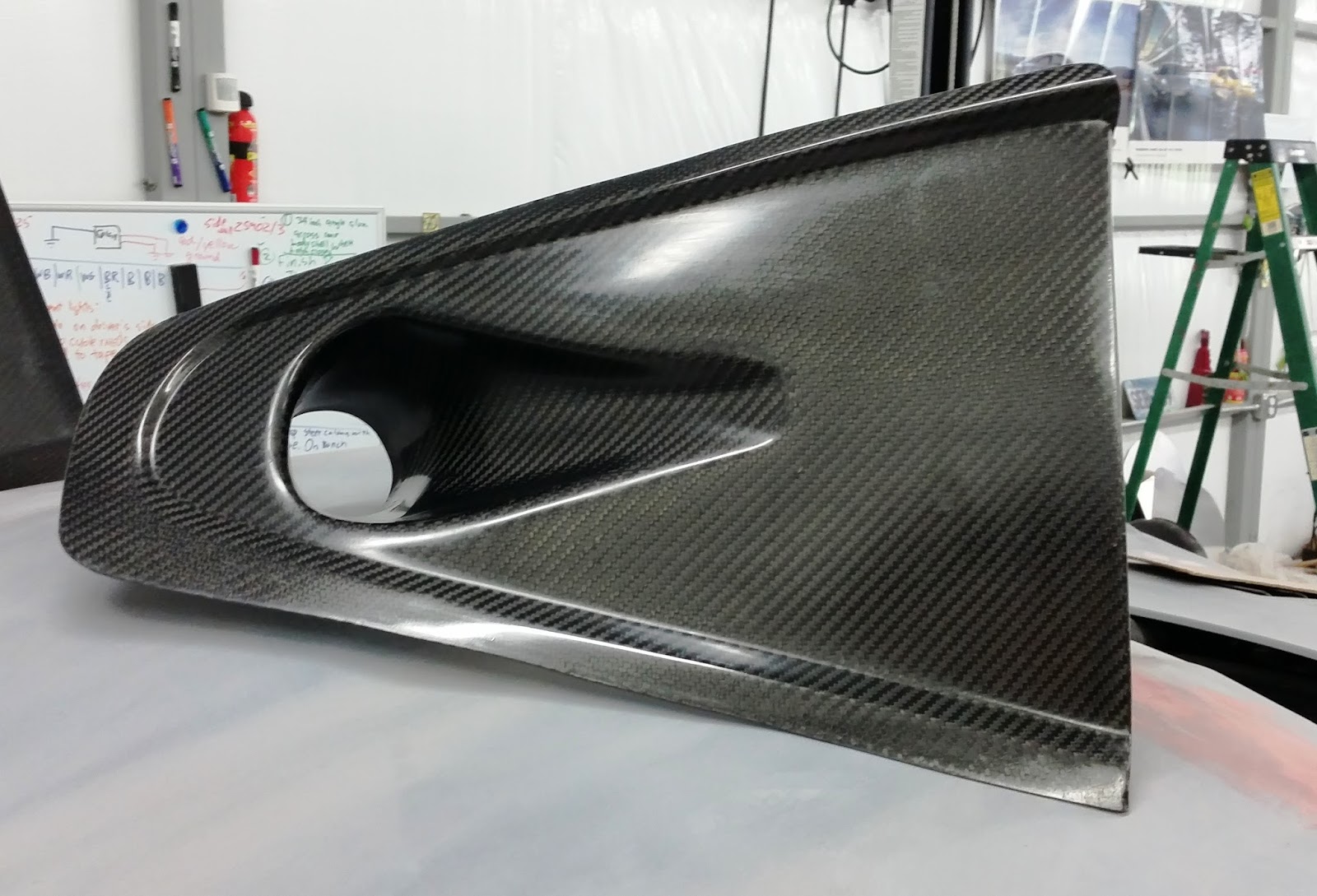 Super Car Build Wing Window NACA Ducts (optional component)