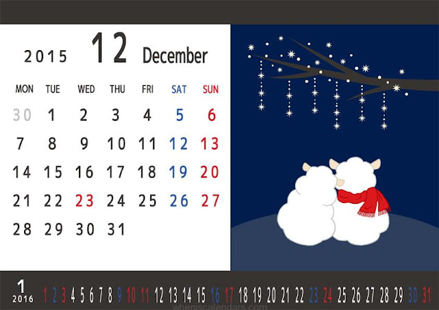 December 2015 Christmas Calendar