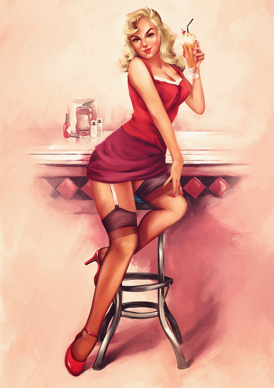 Guilherme Asthma – Pin Up and Cartoon Girls Art | Vintage and Modern