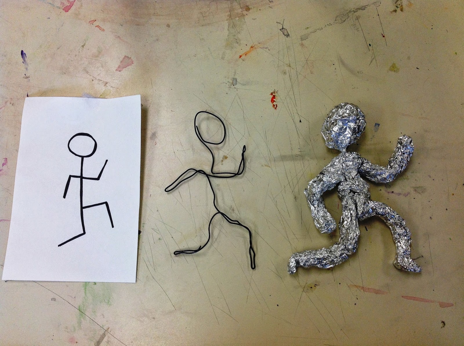Initial Steps for Making a Gestural Sculpture Art Lesson Initial Steps for Making a Gestural Sculpture Art Lesson