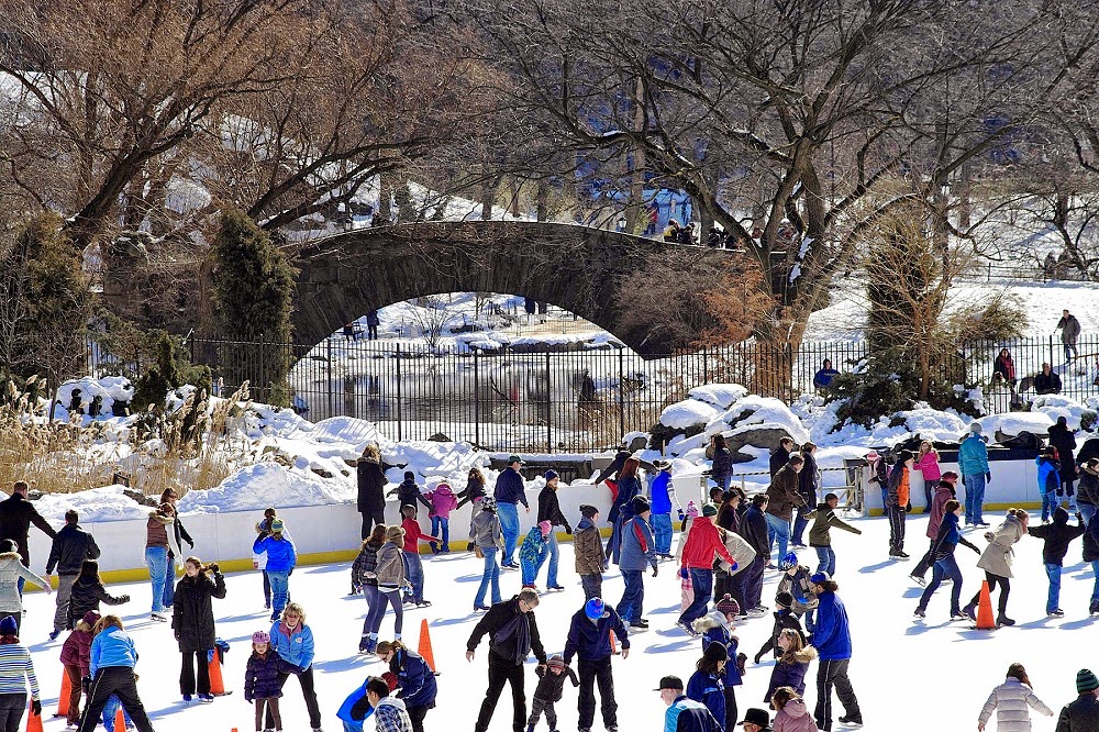 Central Park Ice Skating Wollman National Park