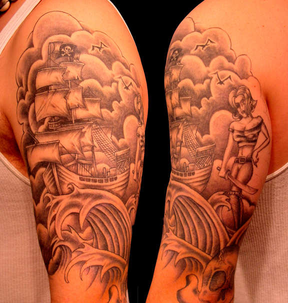 idtattoos.blogspot.comTattoos for designs Half sleeve tattoo 01 - half sleeve tattoos
