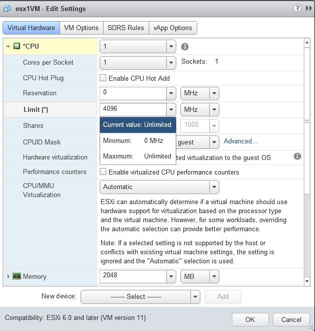 Majorbacon's IT Blog VMware vSphere Reservations Shares Limits and Resource Pools