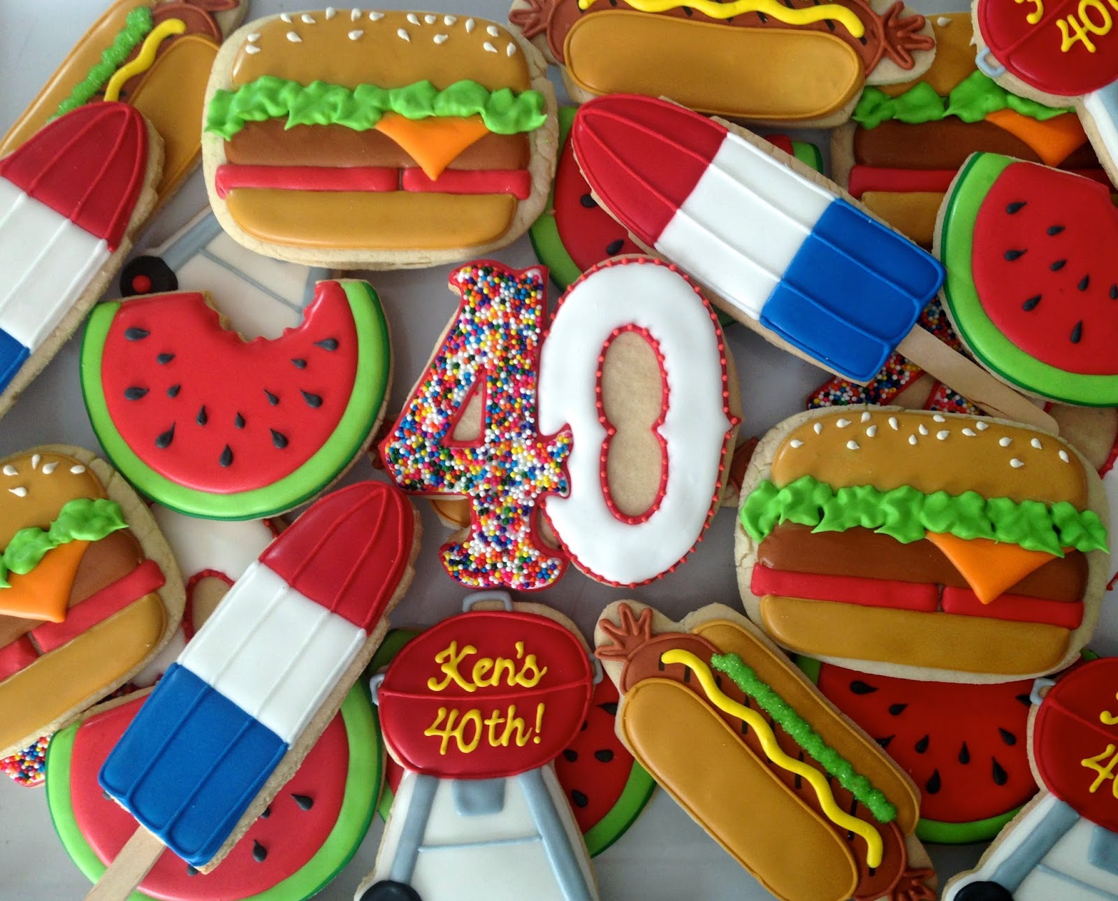 .Oh Sugar Events BBQ Cookies