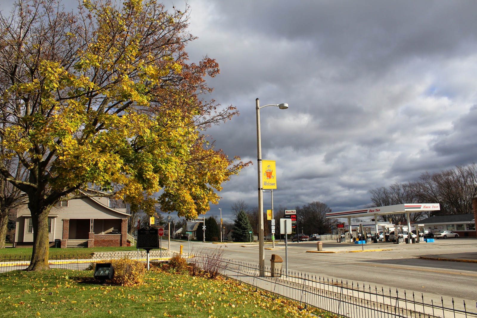 Wisconsin Historical Markers H.C. Timm House and Marker