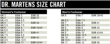 the hidhaa august 2013 doctor martens size chart