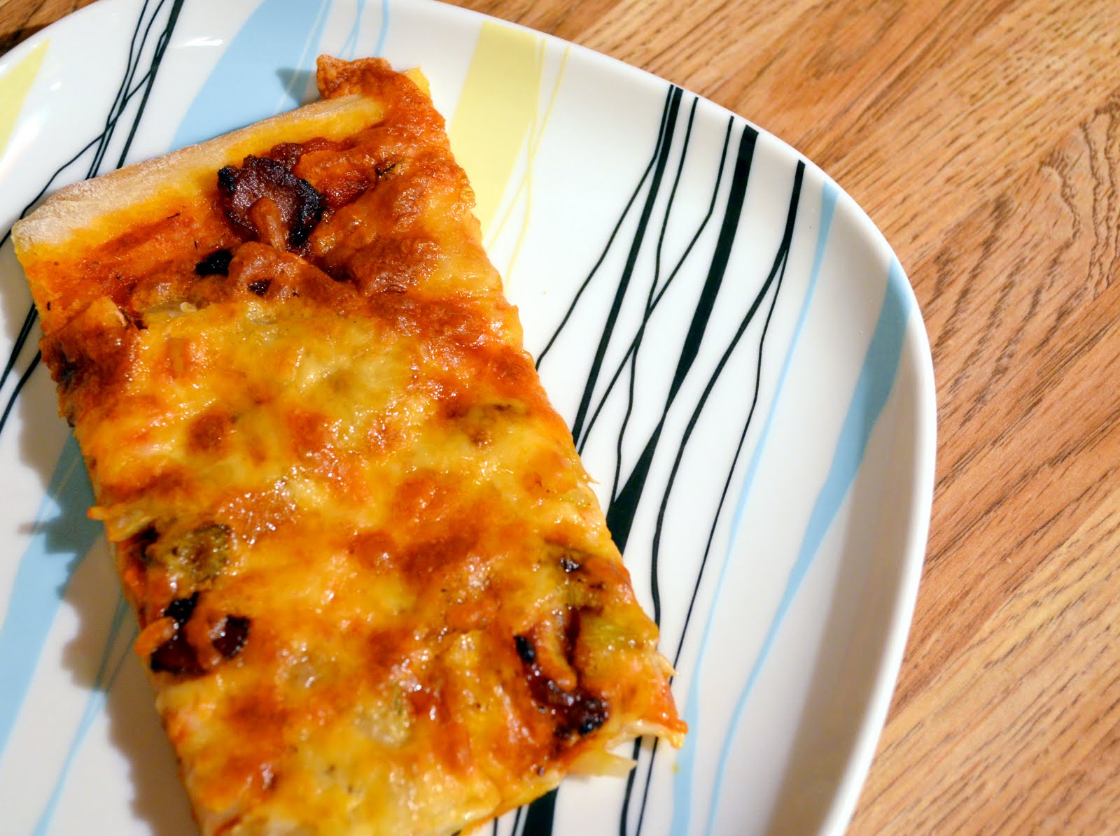 iron stef fennel & bacon pizza