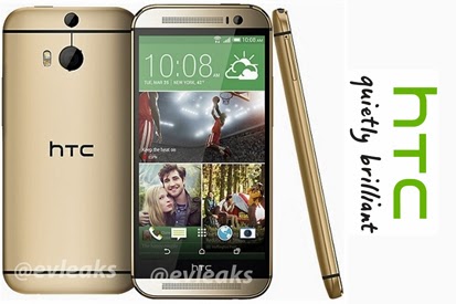 Fitur Spesifikasi dan Harga HTC All New One 2014 | Dual Kamera Belakang HTC All New One 2014
