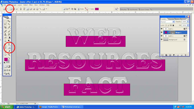 Liquid Filled Glass Text in Photoshop