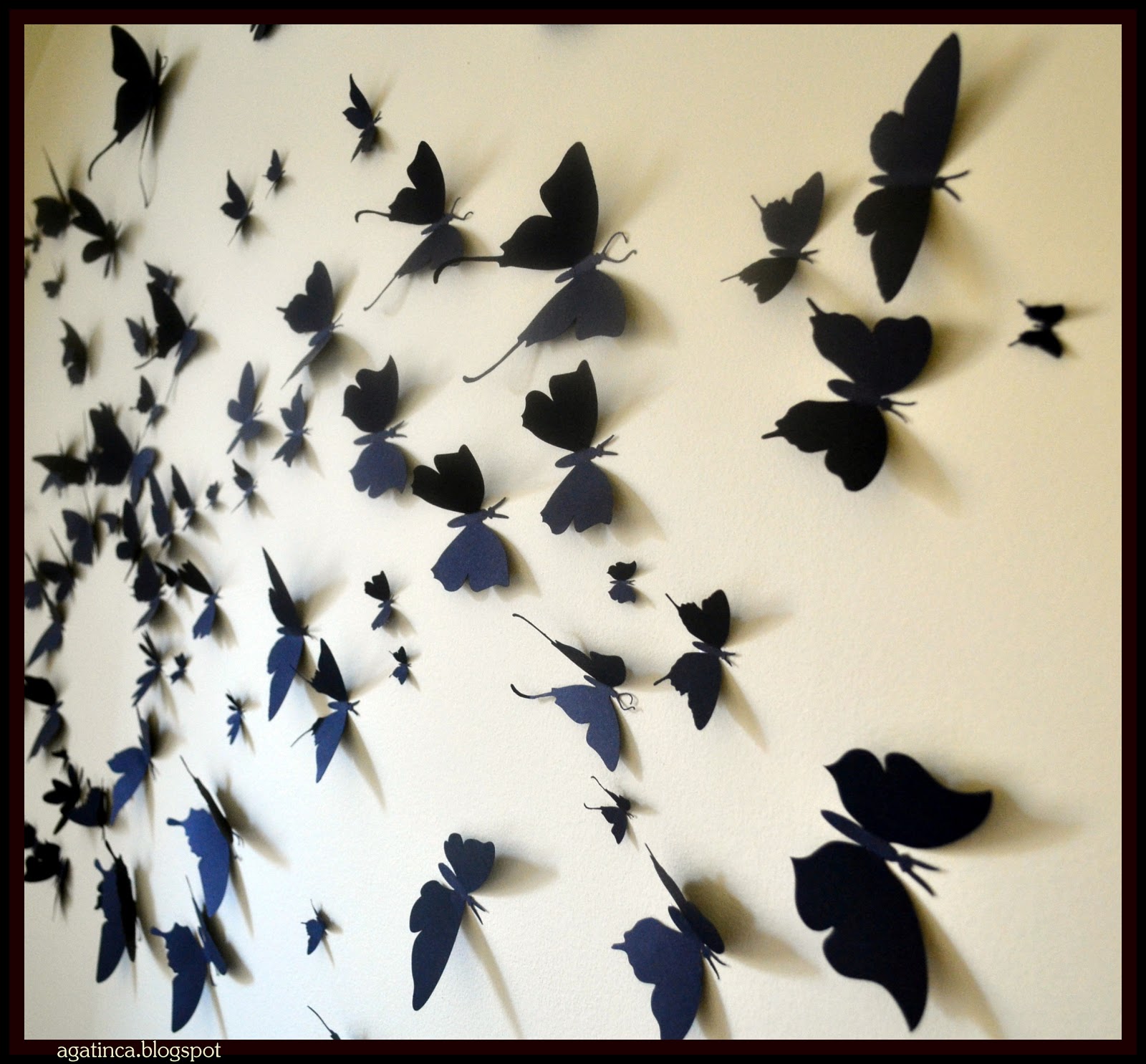 Passion shake Butterflies wall