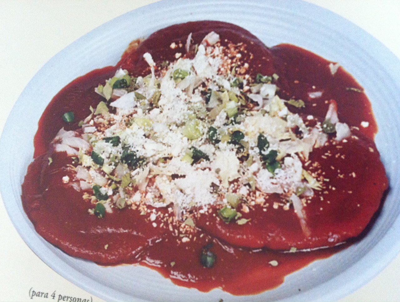 Te una receta Enchiladas Sonorenses