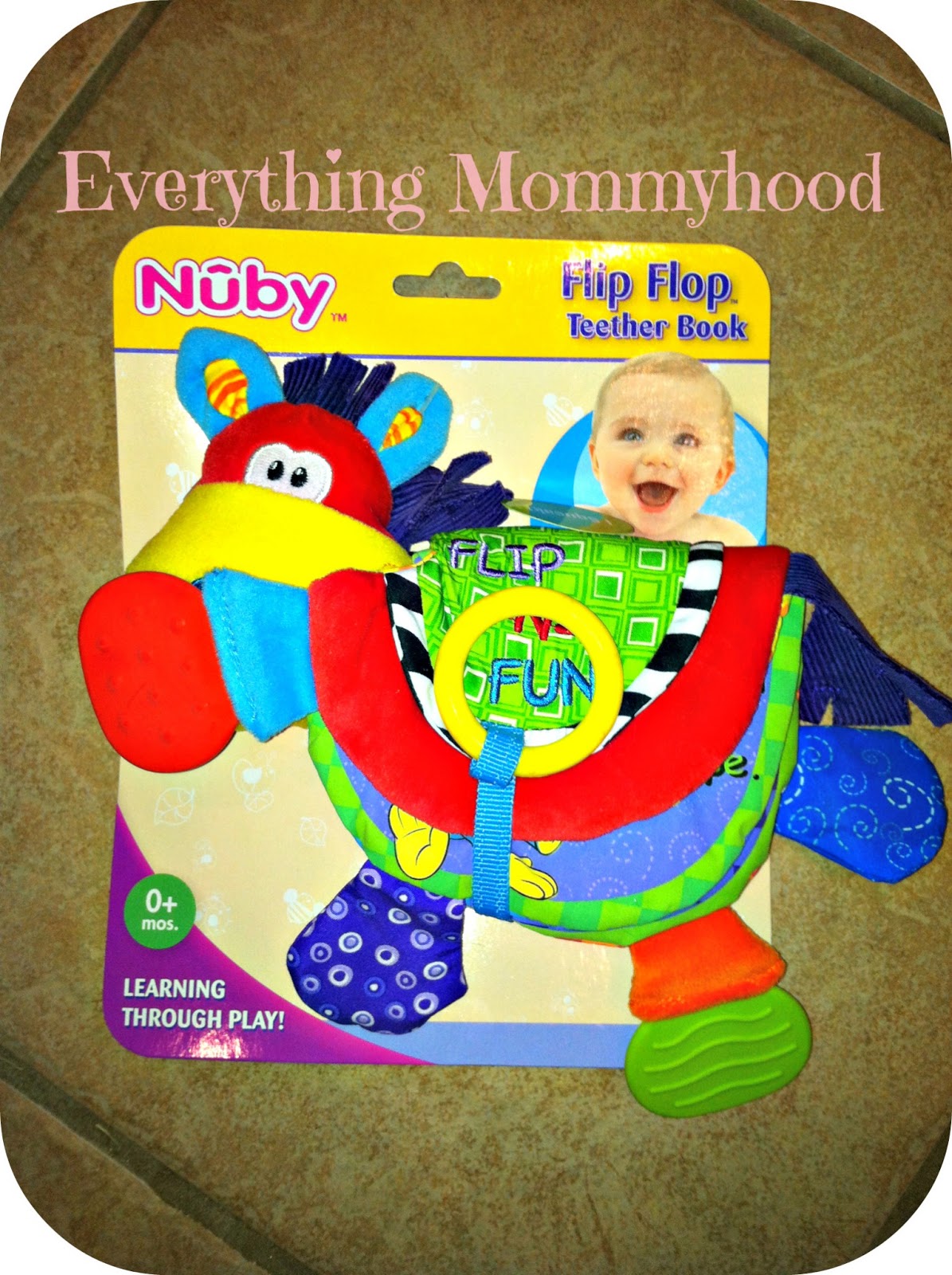 Product Review Nuby Flip Flop Teether Book Everything Mommyhood