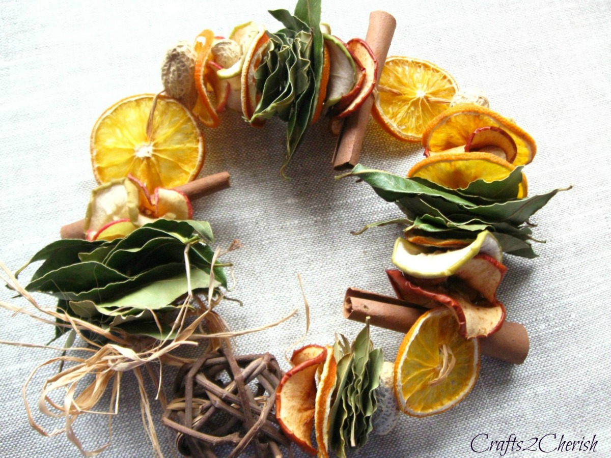 Crafts2Cherish Creative Sugar and Spice Dried Fruit Garlands
