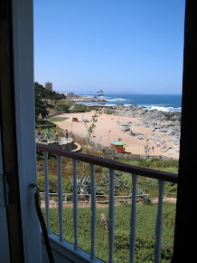 Isla Negra - vista do quadro de Neruda