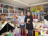 Con Antonio. Librería El Henar, Alicante.