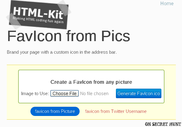 10 Websites To Convert Images Into Favicons Online For Free htmlkit 10 Websites To Convert Images Into Favicons Online For Free