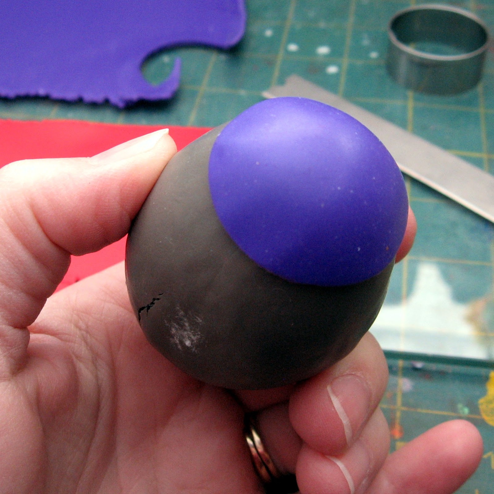 Kael Mijoy Polymer Clay Tutorial Applique Easter Egg