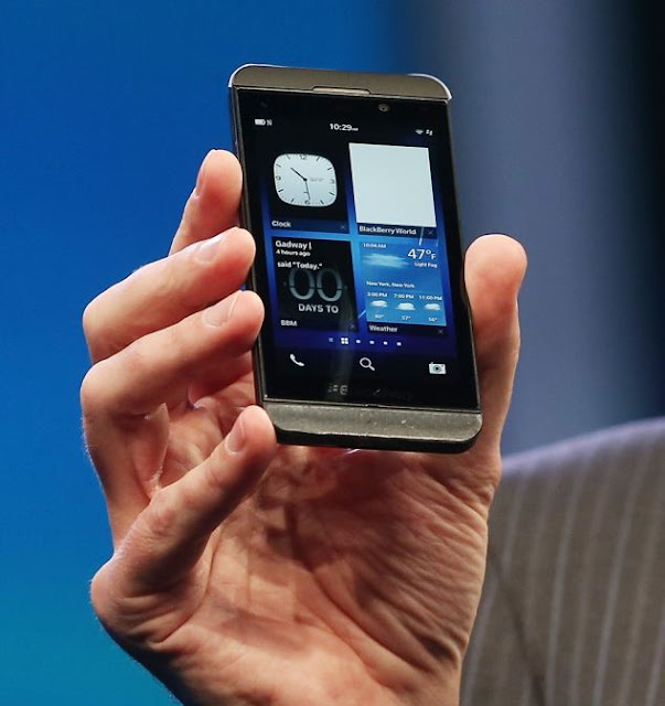 Blackberry launches Blackberry Z10 Blackberry launches Blackberry Z10