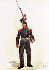 Soldado do Batalhão de Artilharia Nacional --(1840)