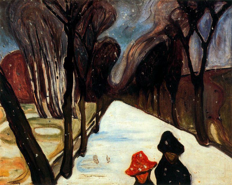 Snow Falling in the Lane (1906) Snow Falling in the Lane (1906)