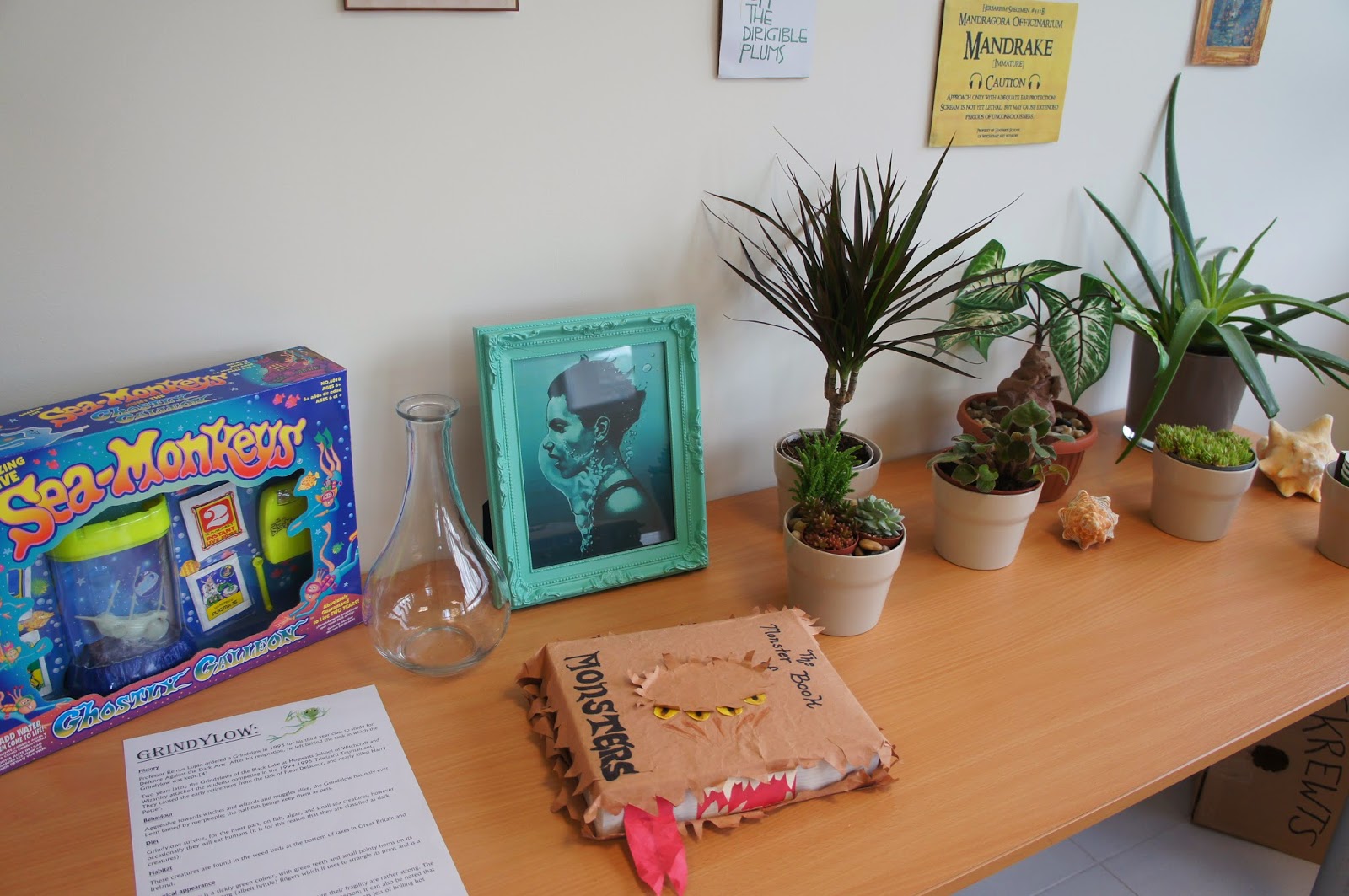 The Charming Classroom Herbology & Care of Magical Creatures